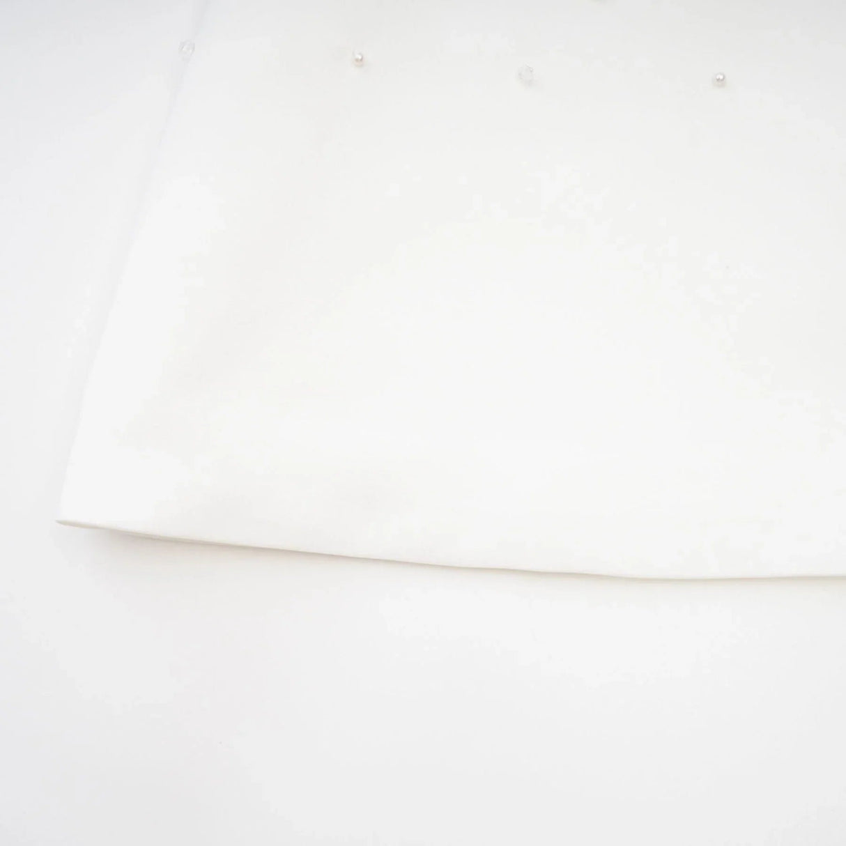 Abigail Mini Dress - Sleeveless Off the Shoulder Embellished Rear Zip Fastening