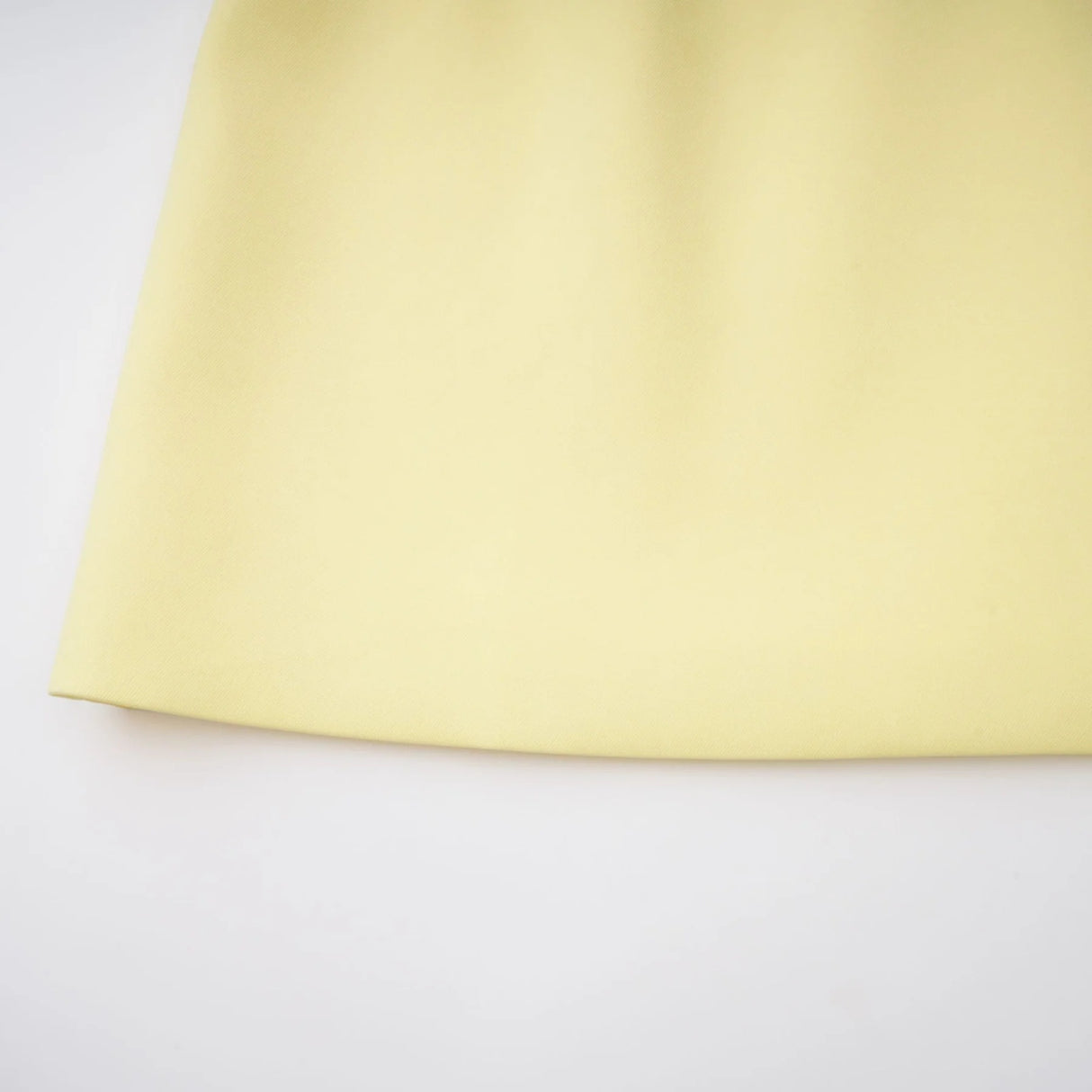 Abigail Yellow Floral Embroidered Mini Dress