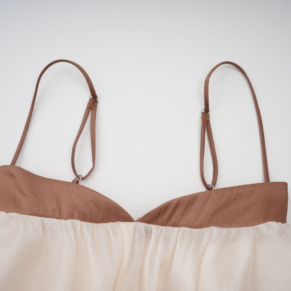 Adalgisa Mini Dress – Bell Sleeves – Pleated Design – Ruffled Trim