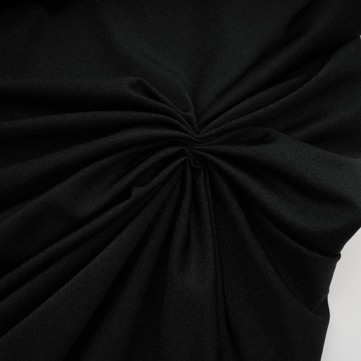 Addison Mini Dress - One - Shoulder Style - Lace and Cut - Out Detailing - Side Split - Asymmetric Hem