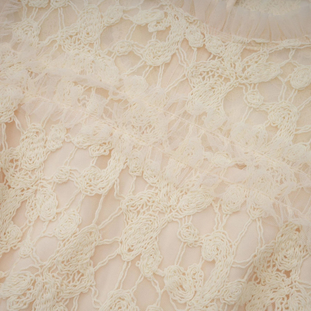 Adelaide Maxi Dress Floral - Embroidered Tulle & Ruffles