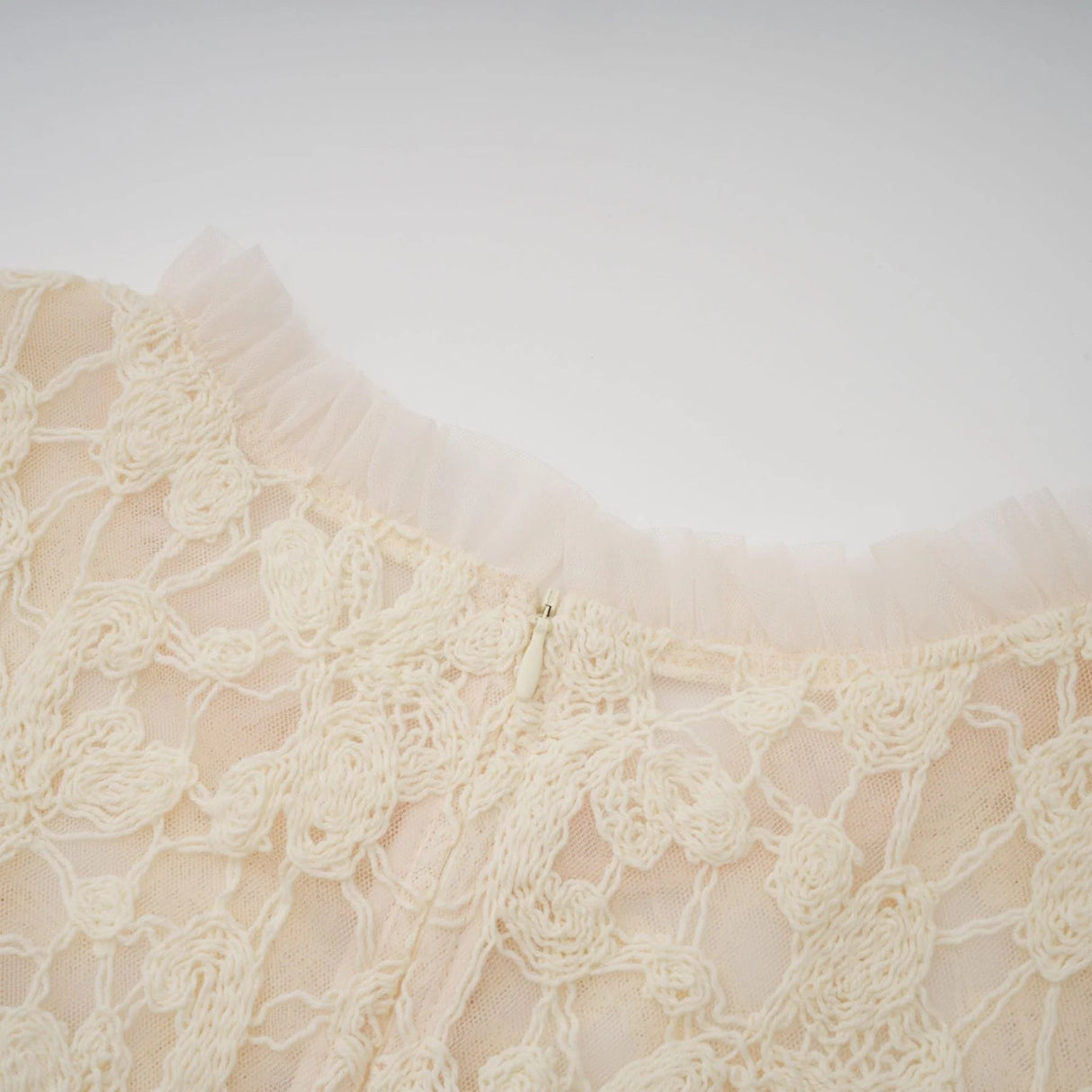 Adelaide Maxi Dress Floral - Embroidered Tulle & Ruffles