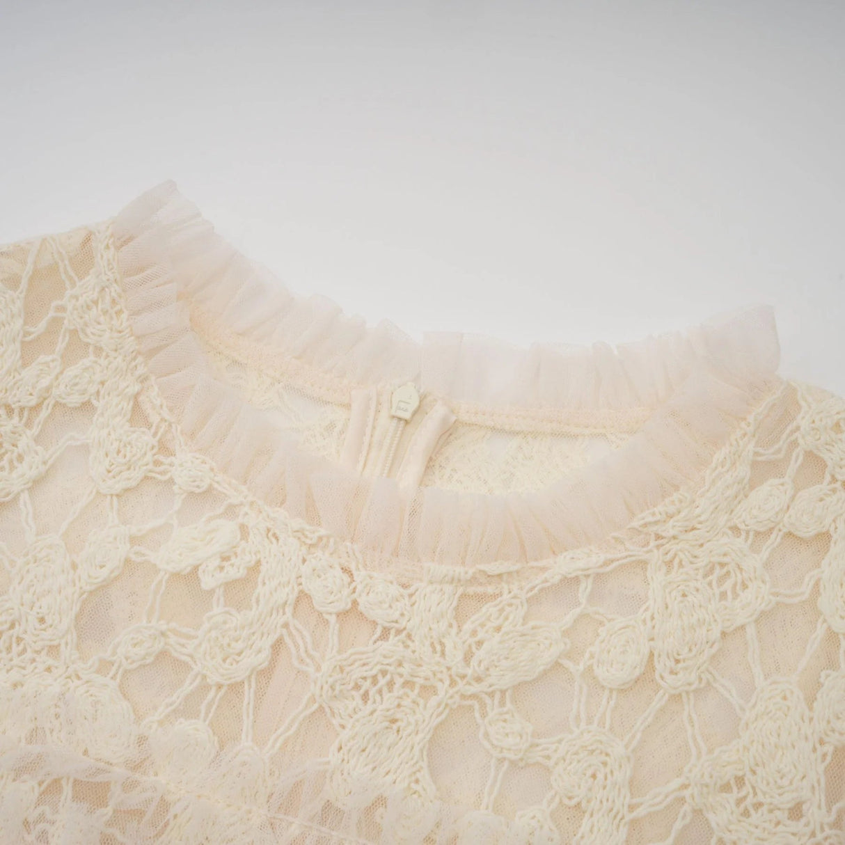 Adelaide Maxi Dress Floral - Embroidered Tulle & Ruffles