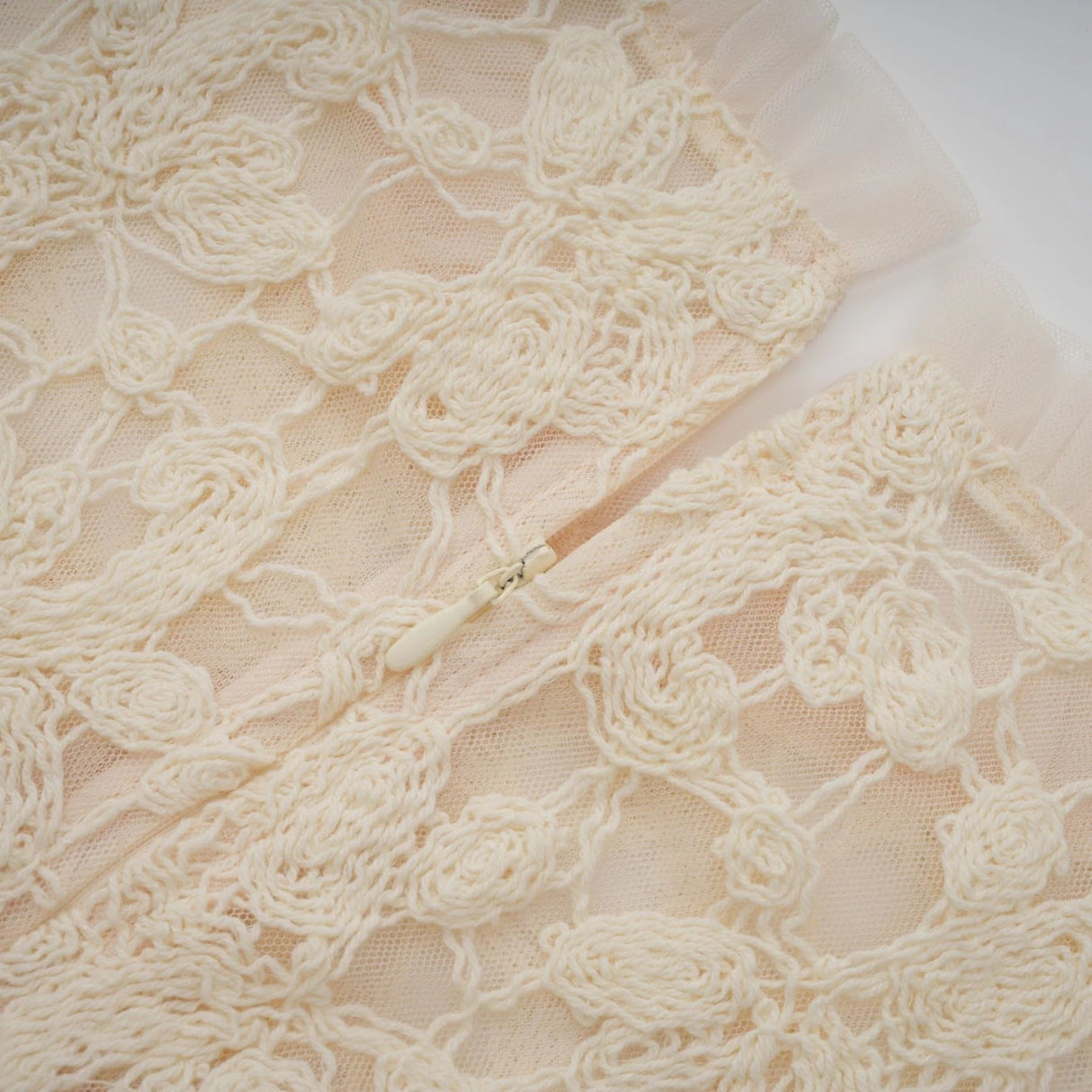 Adelaide Maxi Dress Floral - Embroidered Tulle & Ruffles