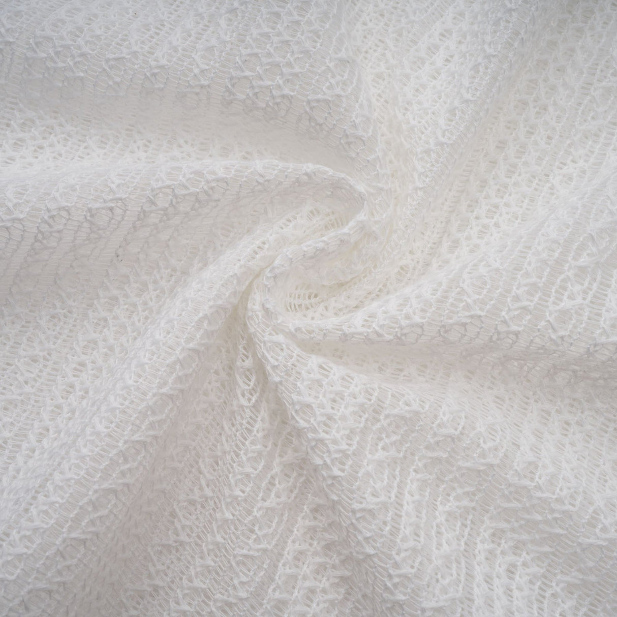 Adelina Midi Dress - Crochet Knit - Puff Skirt - Godet Design - Rear Zip Fastening