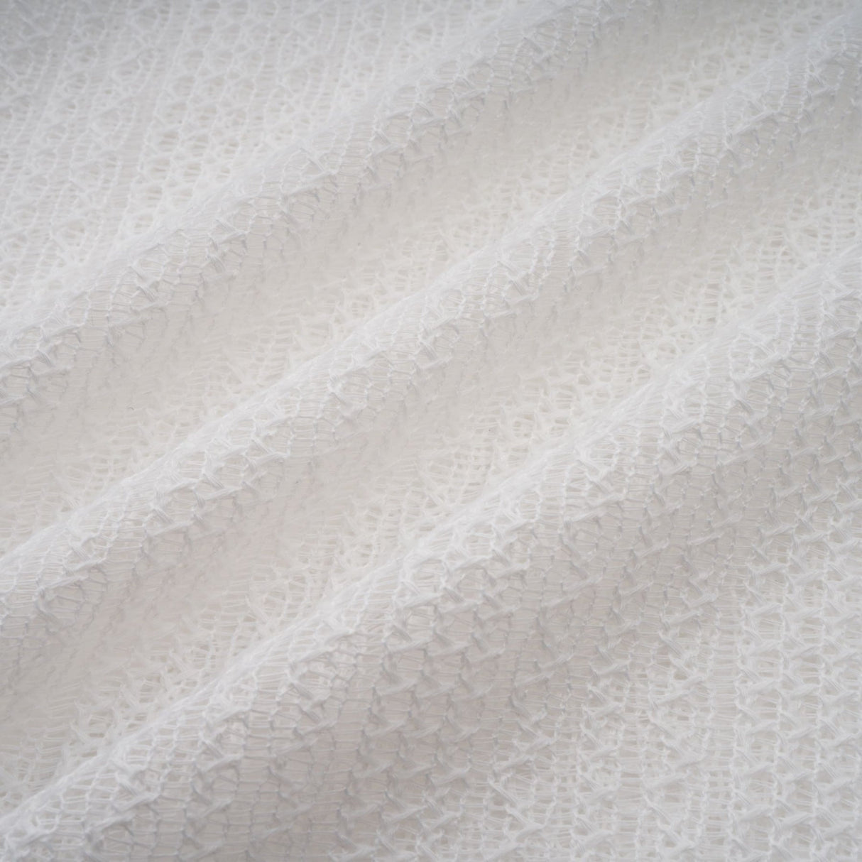 Adelina Midi Dress - Crochet Knit - Puff Skirt - Godet Design - Rear Zip Fastening