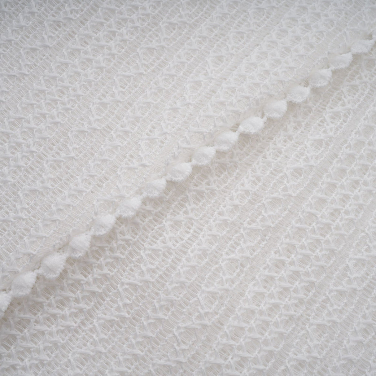 Adelina Midi Dress - Crochet Knit - Puff Skirt - Godet Design - Rear Zip Fastening