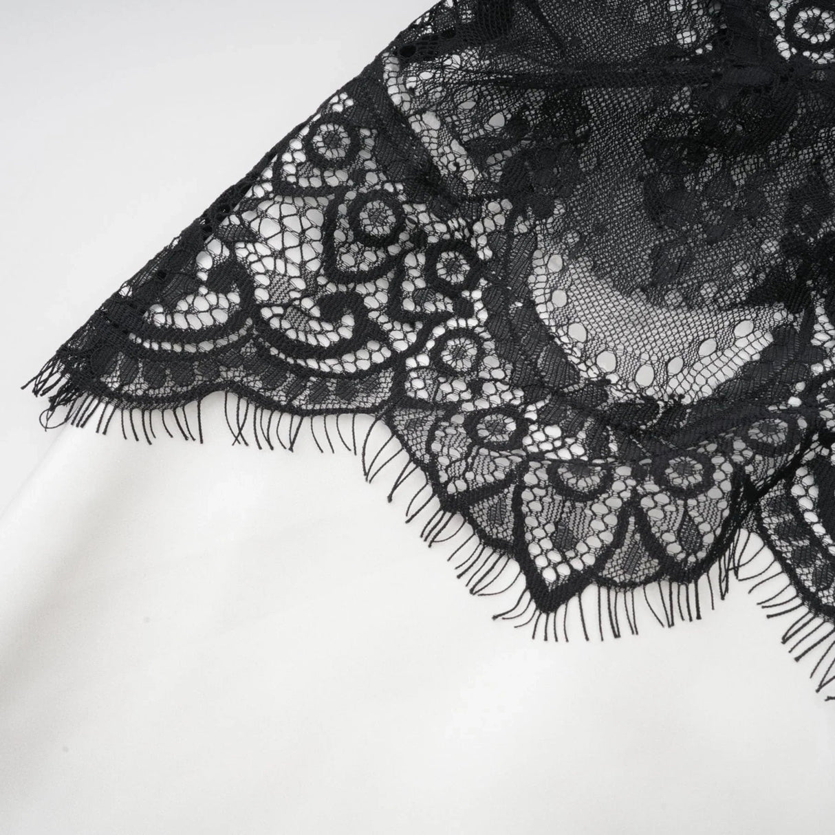 Adrianna Maxi Dress - V Neck - Sleeveless - Satin & Lace Overlay - Flared Hem - Contrast Colors