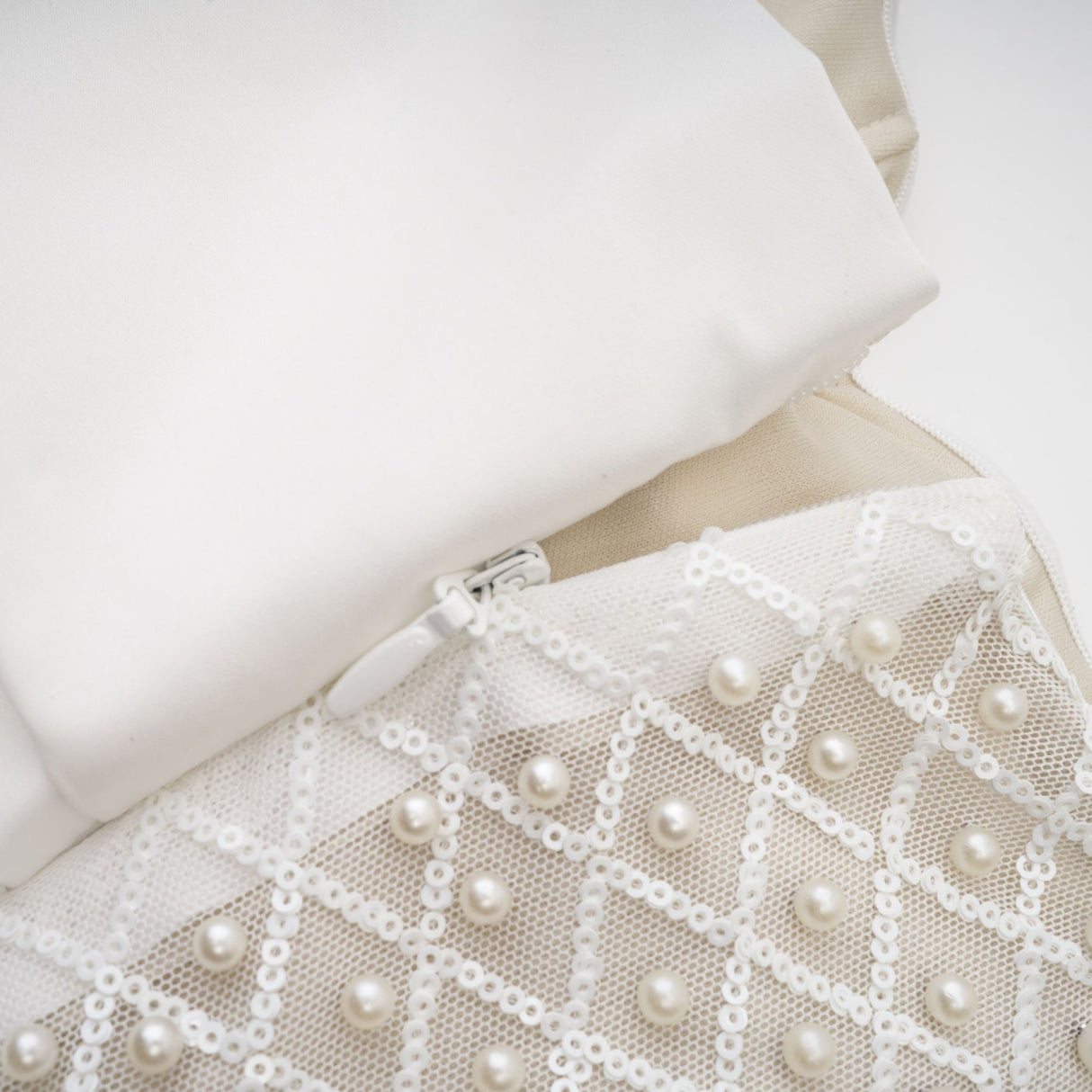 Agata Dress - Off - Shoulder - Midi - Embellished