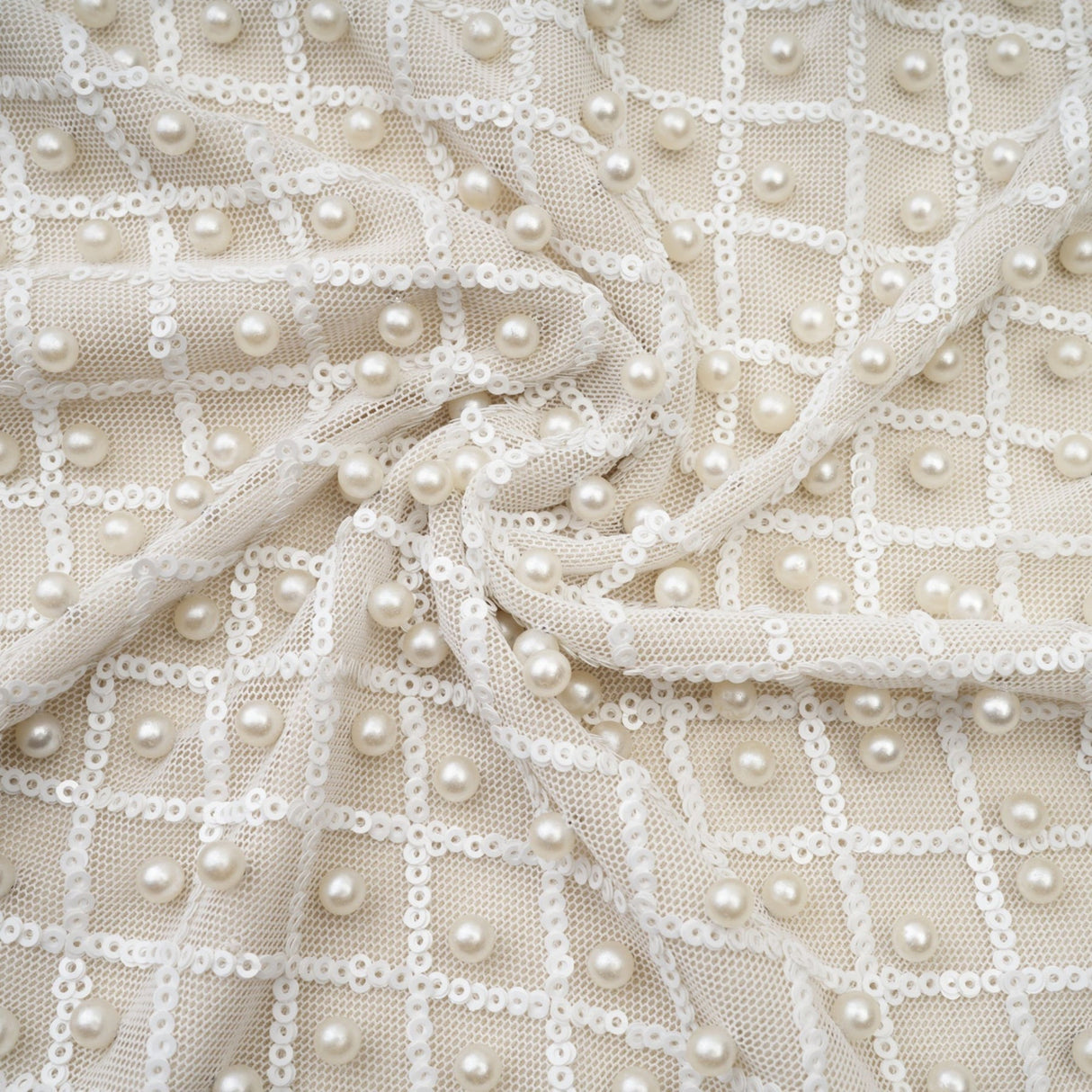 Agata Dress - Off - Shoulder - Midi - Embellished