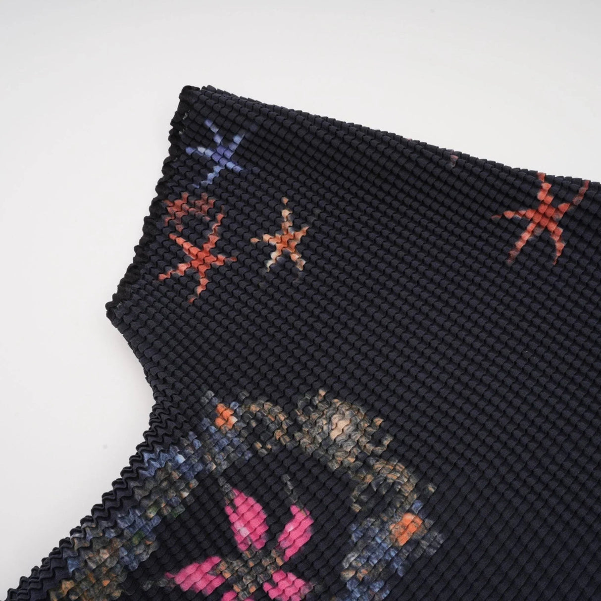 Ainsley Skirt & Top Set - Short Sleeves - Mock Neck - Pattern - Pleat Detailing