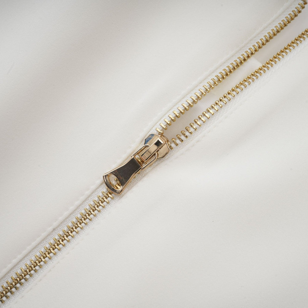 Ainsley Top & Skirt Set - Crystal Embellishment - Dart Detailing - Zippered Cuffs - Rear Zip Fastening - Lined