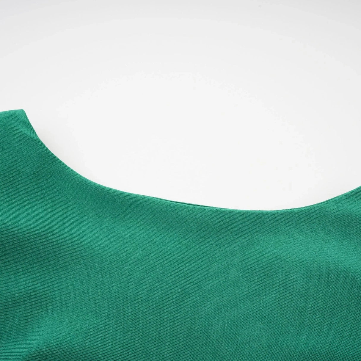 Alba Mini Dress - Stretch - Design Satin Finish Ruched Detailing V - Neck