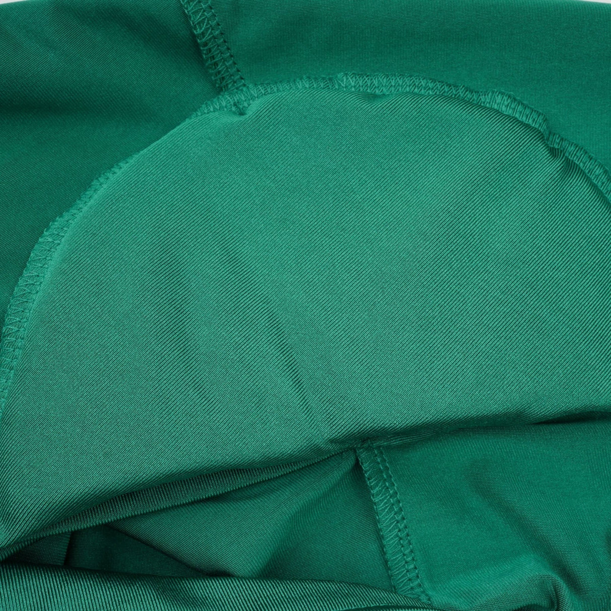 Alba Mini Dress - Stretch - Design Satin Finish Ruched Detailing V - Neck