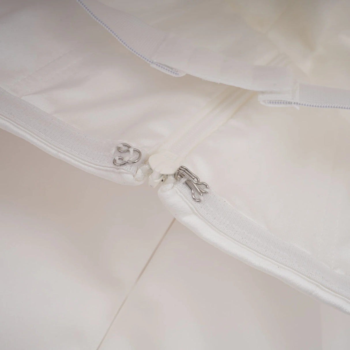 Alba White Barrel Waist Corset Maxi Dress