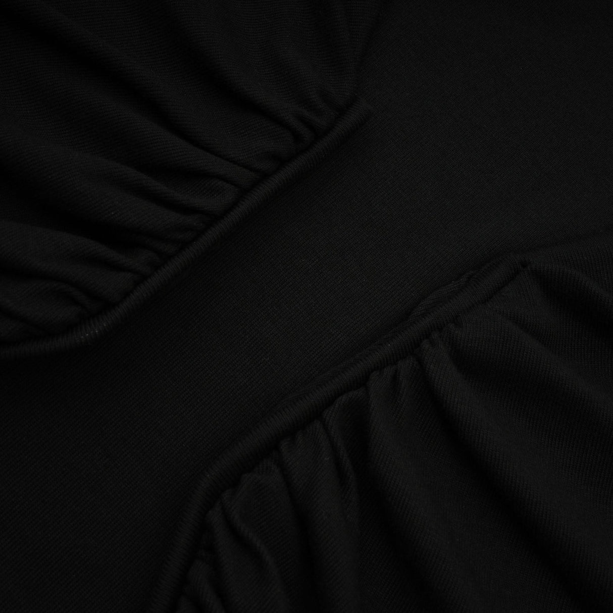 Alexa Top - V - Neck Open Front Long Sleeve Pleated Boned Stylish Blouse