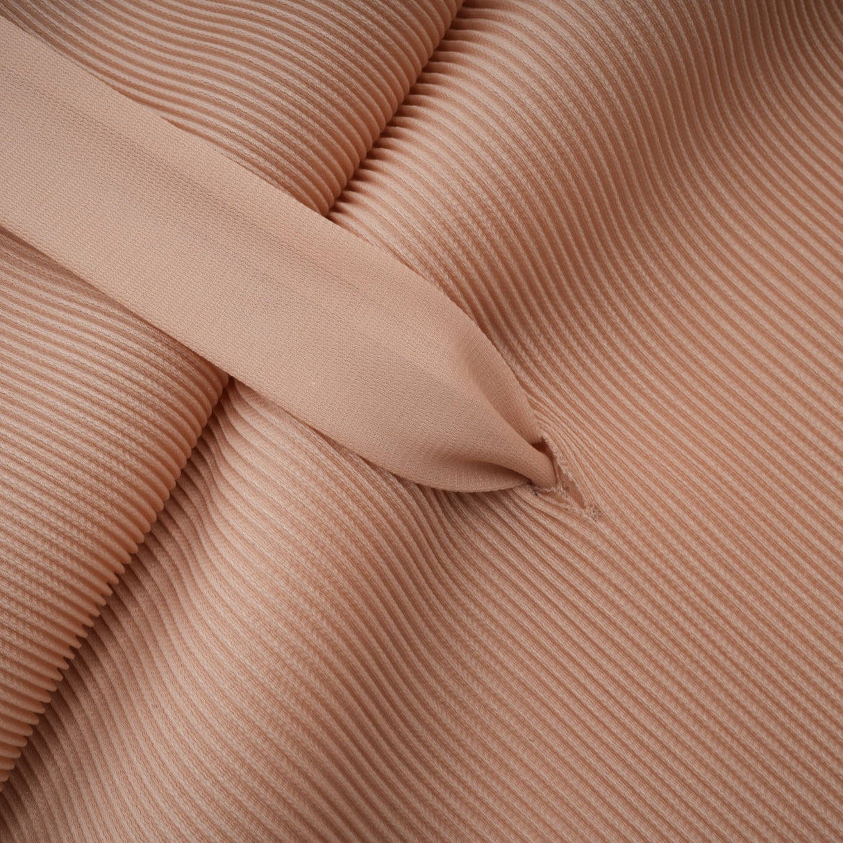 Alina Skirt & Top Set - V - neck Top - Long Slit Sleeves - Tied Waist - Maxi Length Skirt