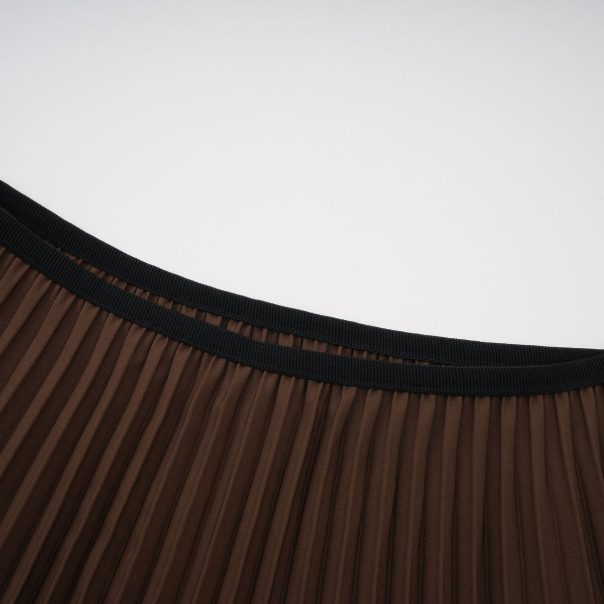 Alina Skirt & Top Set - V - neck Top - Long Slit Sleeves - Tied Waist - Maxi Length Skirt