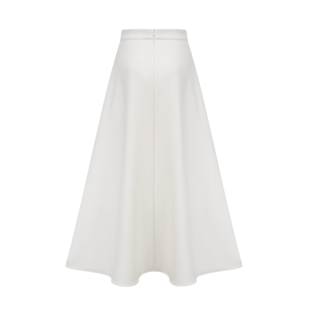 Alina Top & Skirt Set - Elegant 3D Petal Detailing - Flattering Flared Silhouette - Chic Midi Length - Stylish Rear Zip Fastening