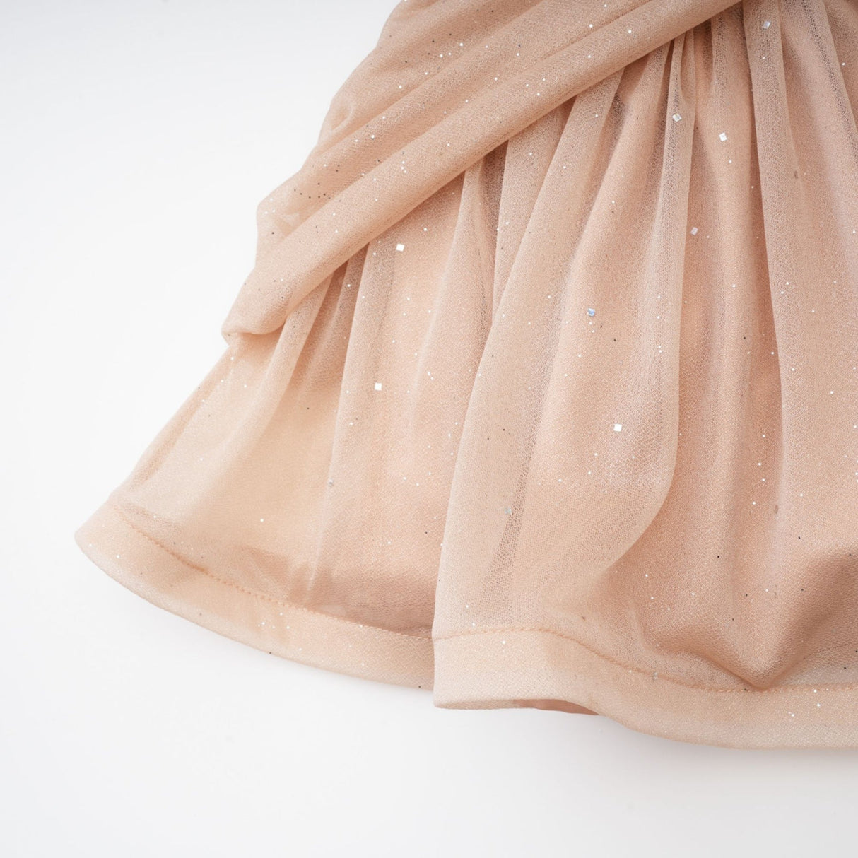 Alyson Mini Dress - Sleeveless - Crystal Embellishment - Ruched Detailing - Flared Skirt - Rear Zip Fastening