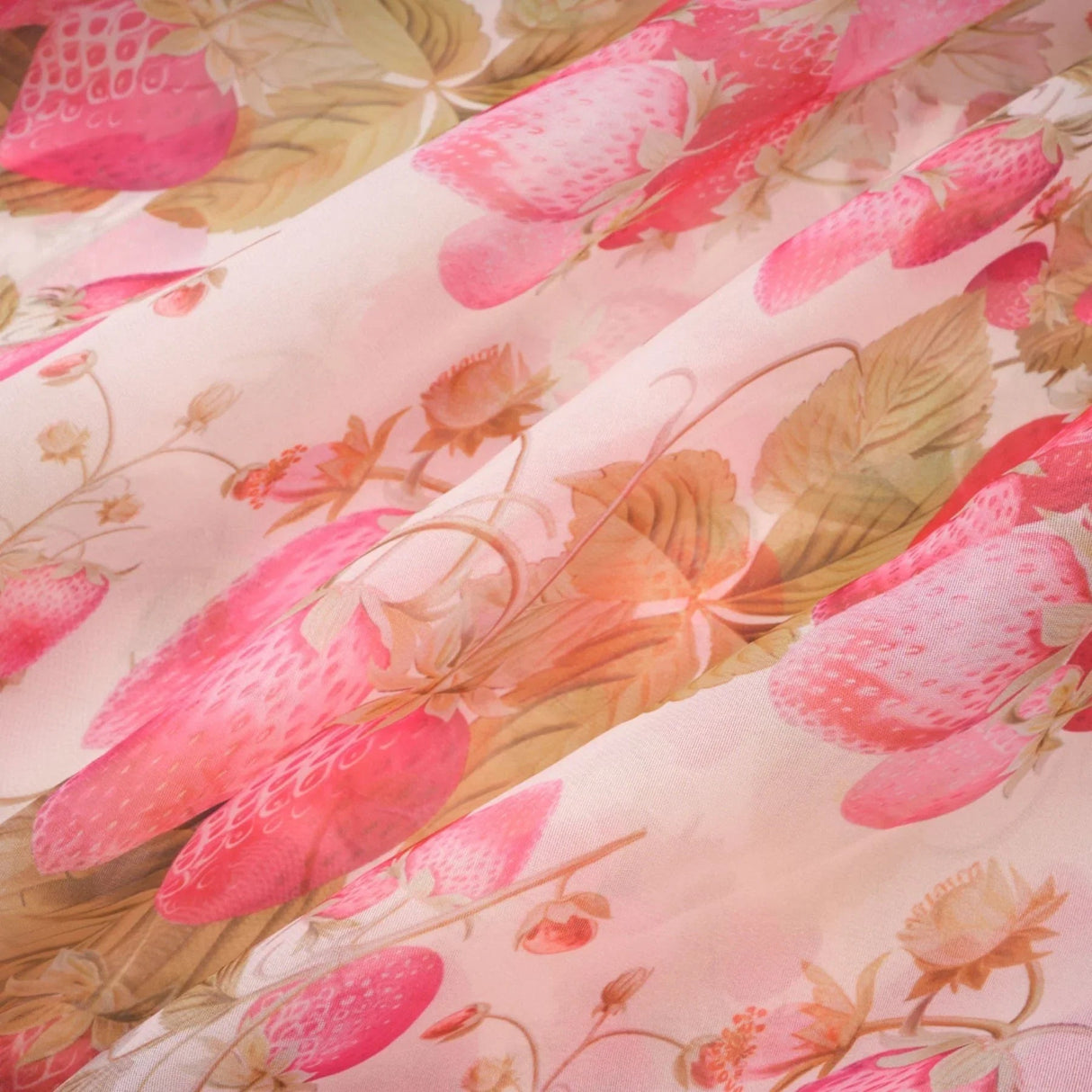 Alyssa Maxi Dress - Off - The - Shoulder Cut - Ruffled Detail - Fruit Prints - Flounce Hemline