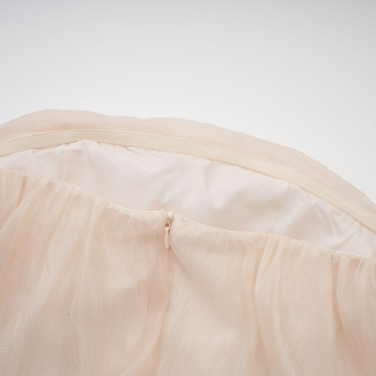 Amaya Mini Dress - Off - the - shoulder Style - Long Puff Sleeves - Adjustable Self - tie Design - Ruched Detailing