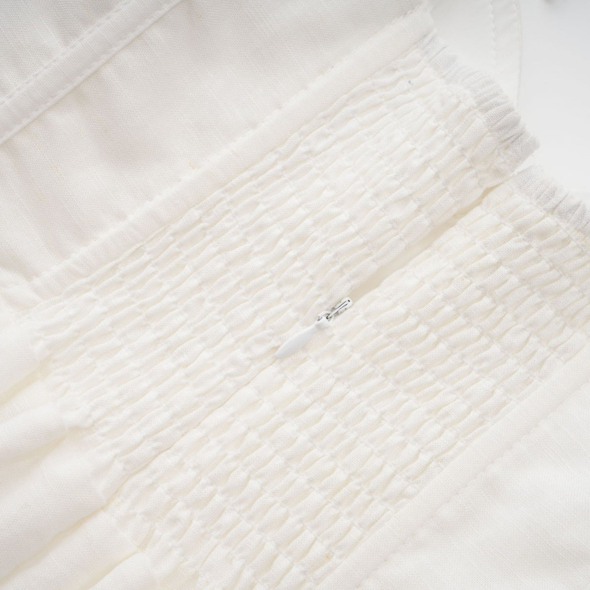 Andromeda Midi Dress - Sweetheart Neckline - Bustier Style - Rouleau Straps - Pockets Zip Length