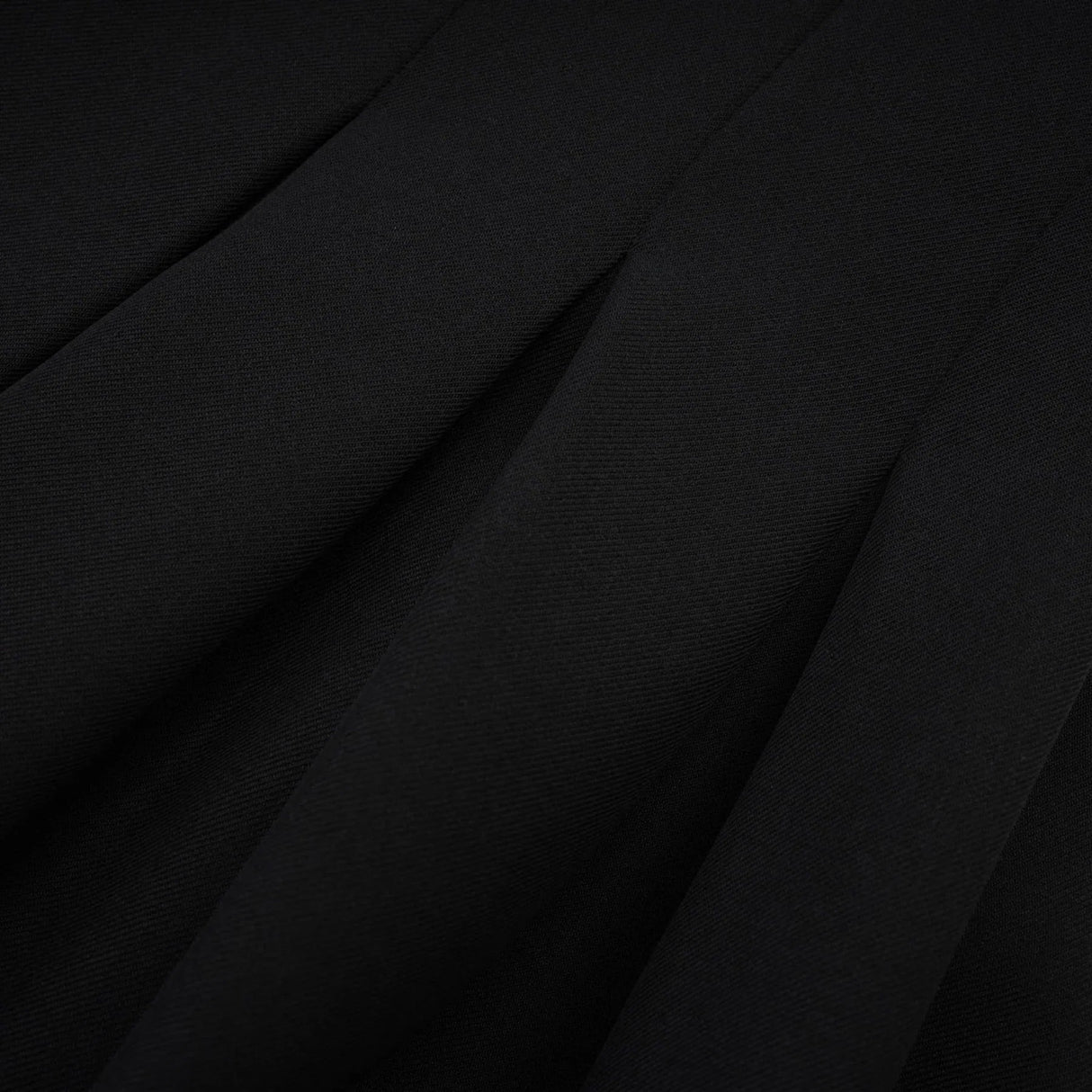 Angelica Mini Dress - Camellia Decorated Square Neckline - Open Back Design - Spaghetti Straps - Fully Pleated