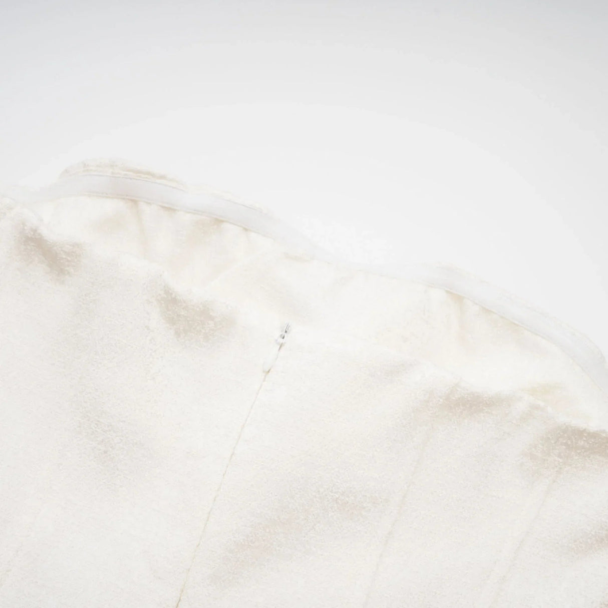 Angioletta Mini Dress - Off the Shoulder Style - Sleeveless Design - Bow Detailing - Thigh Length