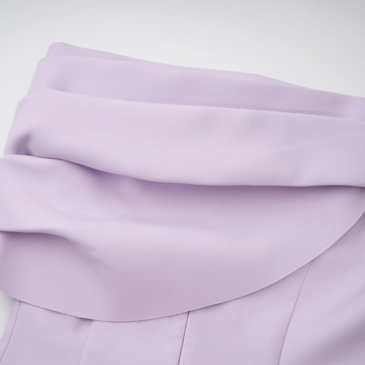 Annabelle Purple CapeDesign Ribbon Maxi Dress