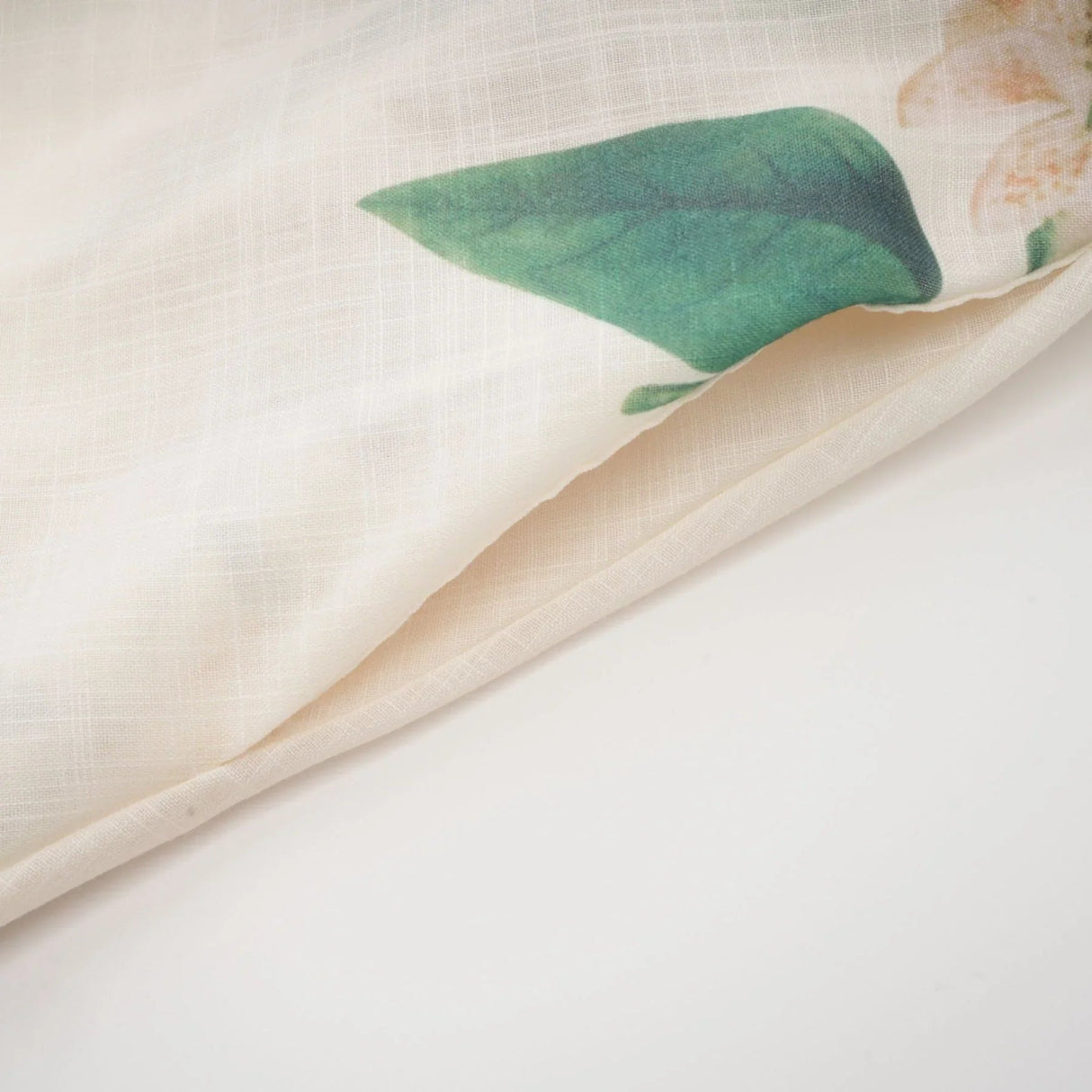 Annalisa Floral Midi Dress - V - Neck - Short Puff Sleeves - Flounce Hem - A - line Skirt Cut