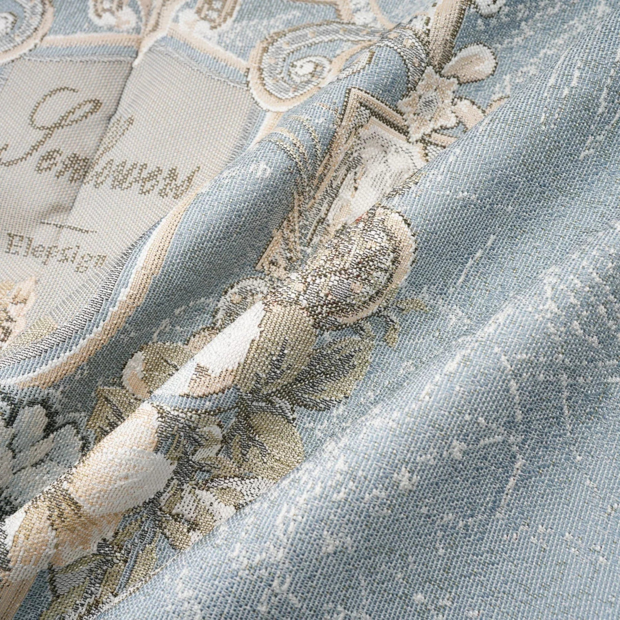 Annetta Embroidered Skirt - Crystal Embellishment - Straight Hem - Rear Zip Fastening - Thigh Length