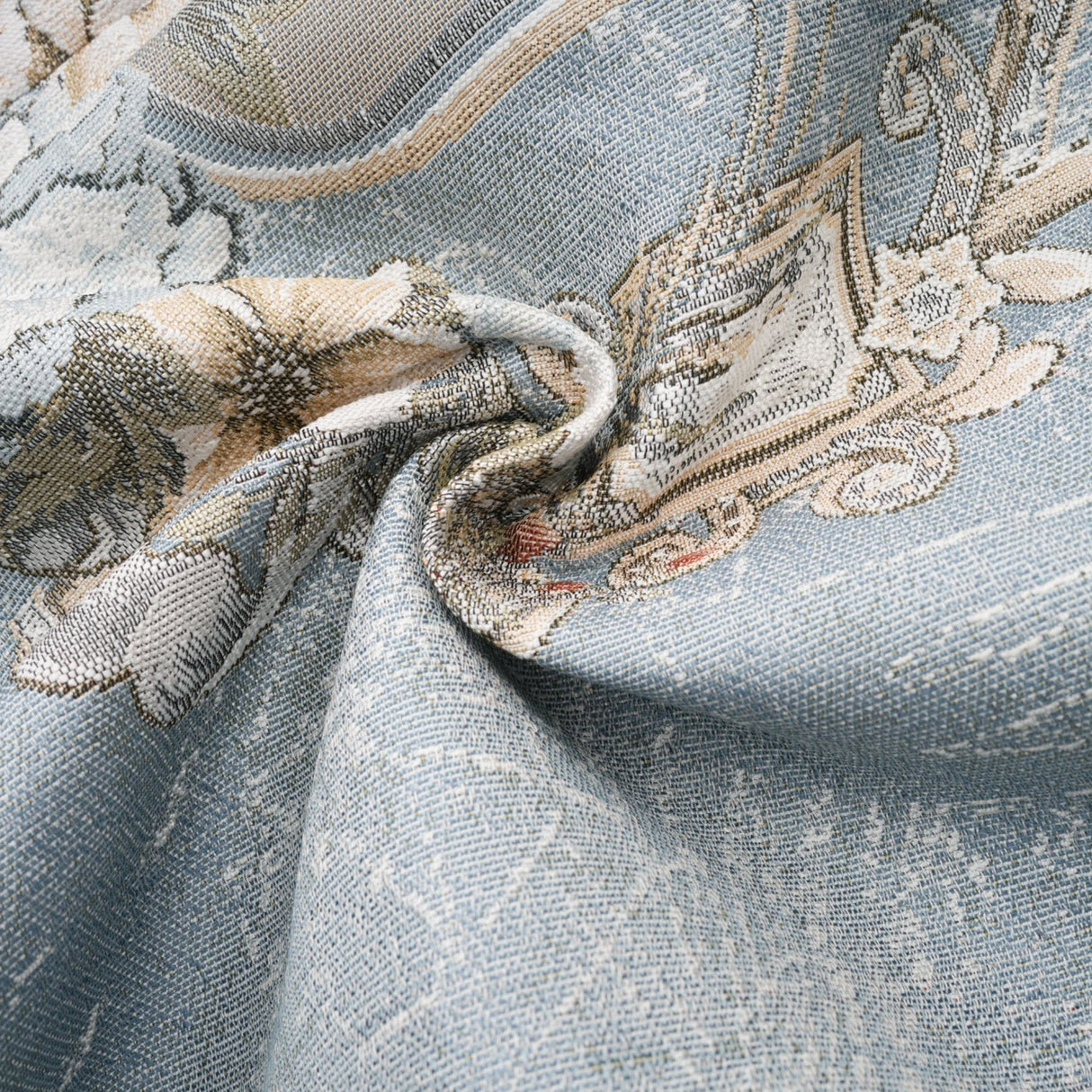 Annetta Embroidered Skirt - Crystal Embellishment - Straight Hem - Rear Zip Fastening - Thigh Length