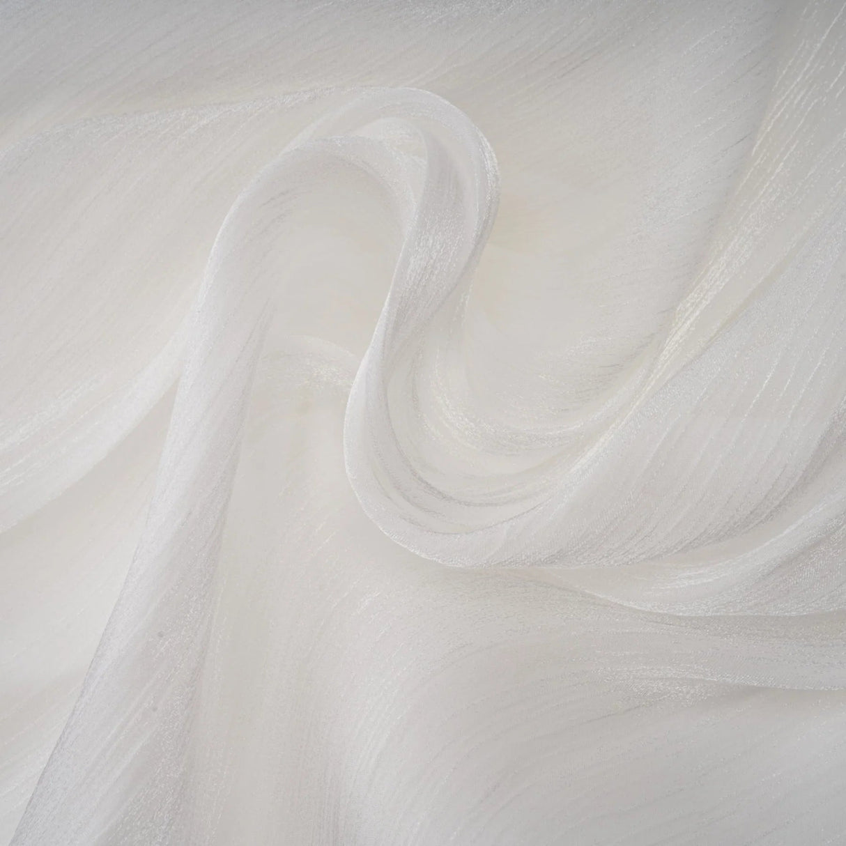 Antonina Mini Dress White Glitter Pleated Layered