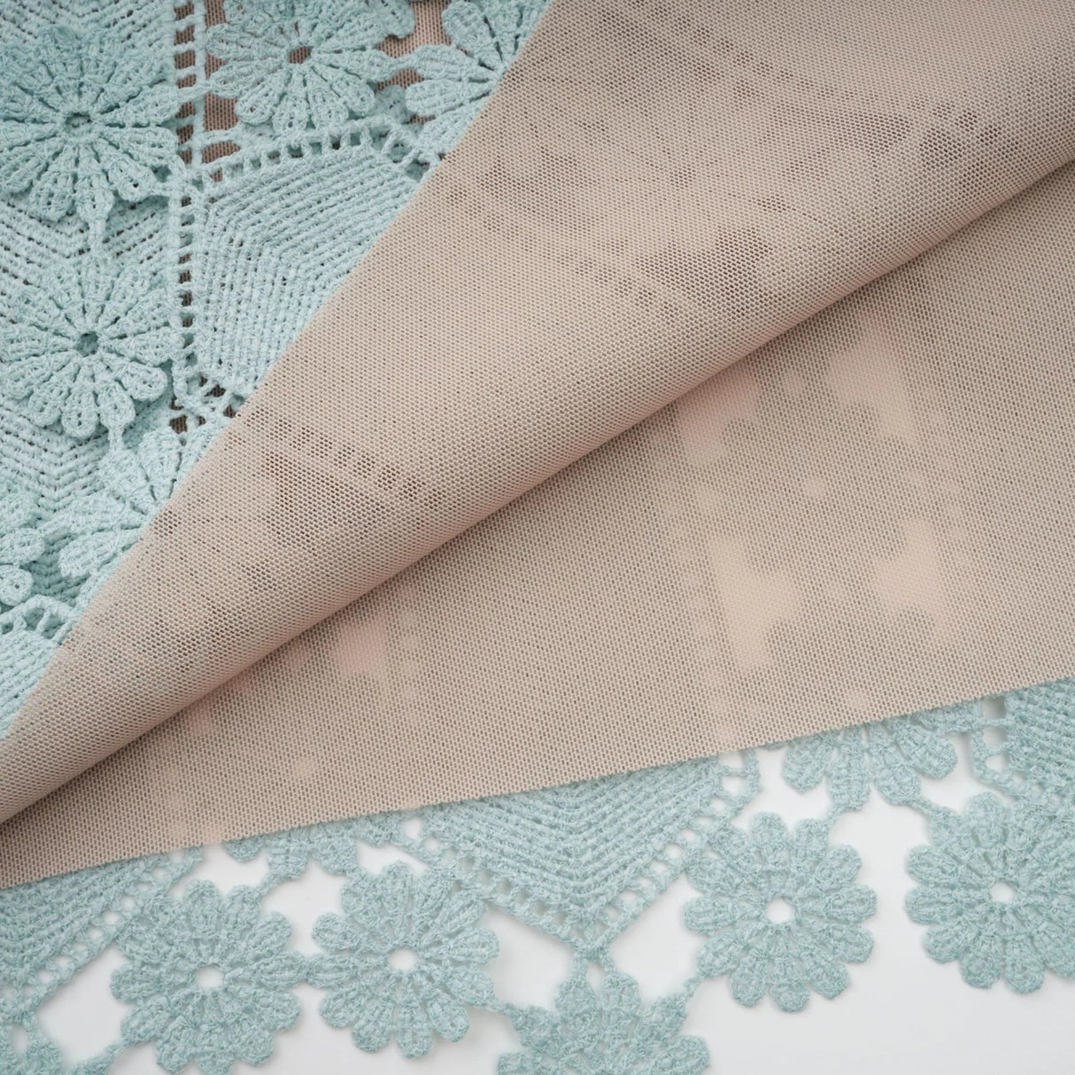 April Midi Dress Green Floral Embroidered Tiered Design & Cut - Out