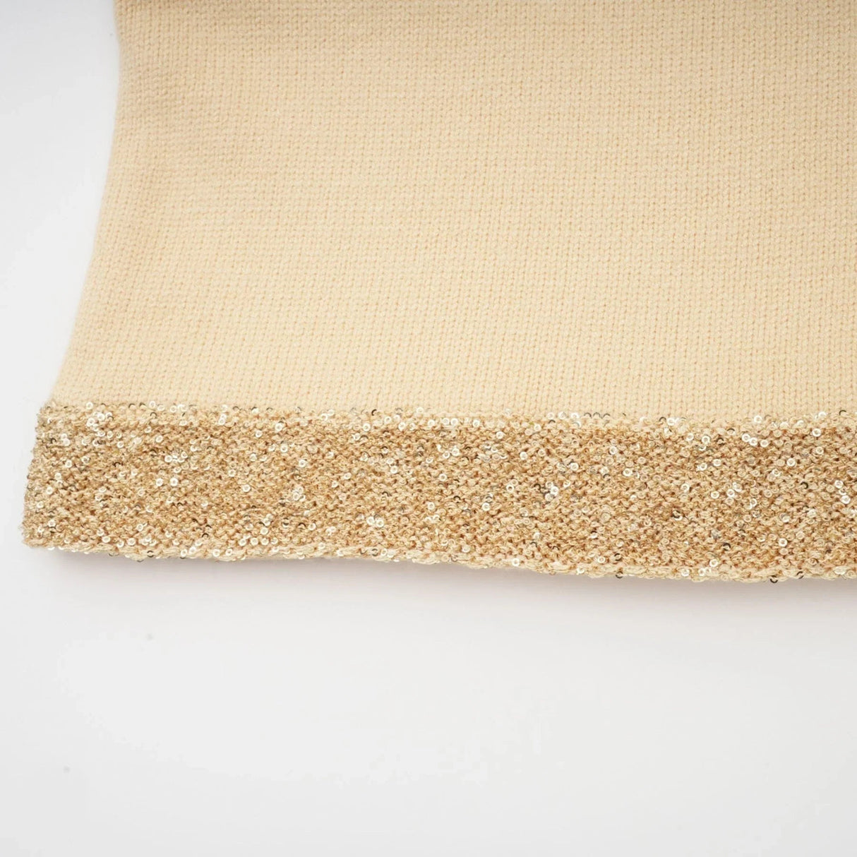 April Vest Top - U - neckline - Sleeveless - Sequined Embellishment