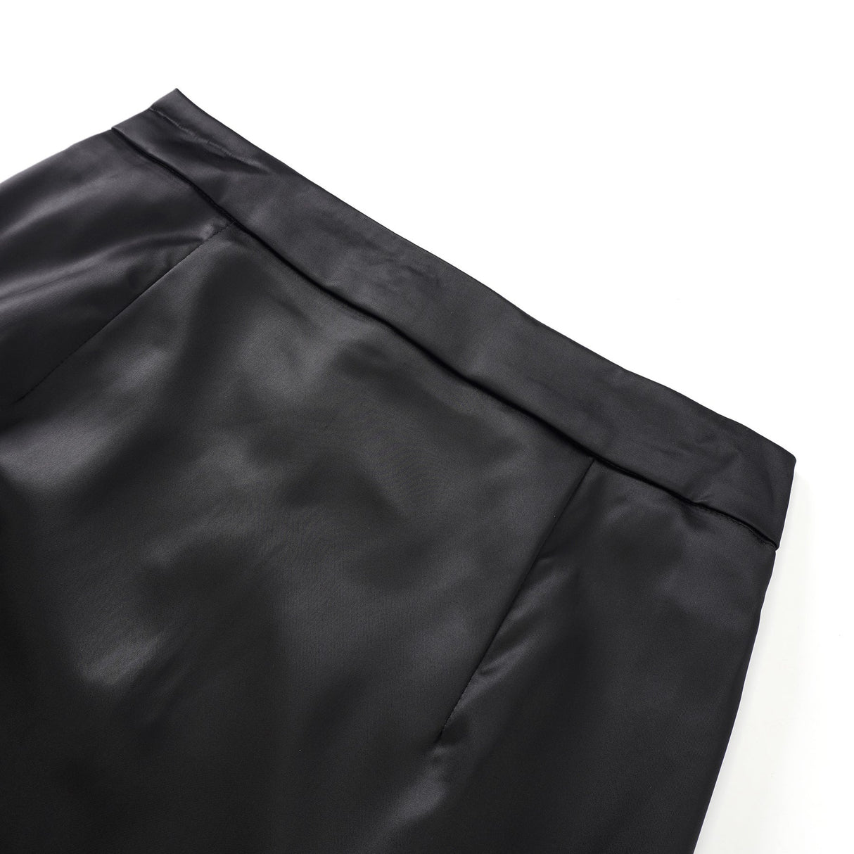 Ariadna Black Tweed Jacket Satin Skirt Set