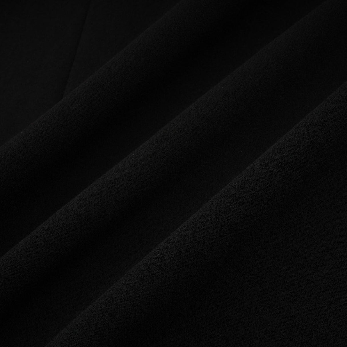 Ashley Maxi Dress - Long Sleeves - Shoulder Pads - Crystal Embellishments - Rear Slit