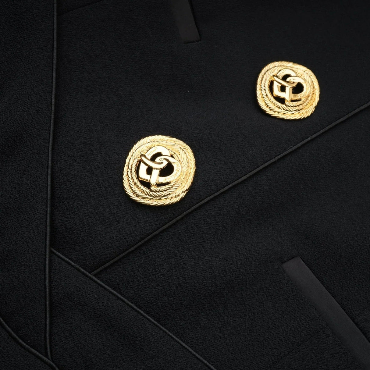 Aspen Halter Neck Mini Dress - Sleeveless - Front Button Detail - Rear Zip - Thigh Length