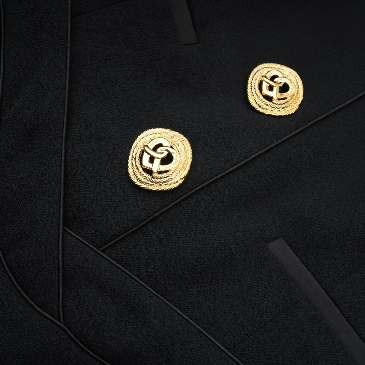 Aspen Halter Neck Mini Dress - Sleeveless - Front Button Detail - Rear Zip - Thigh Length