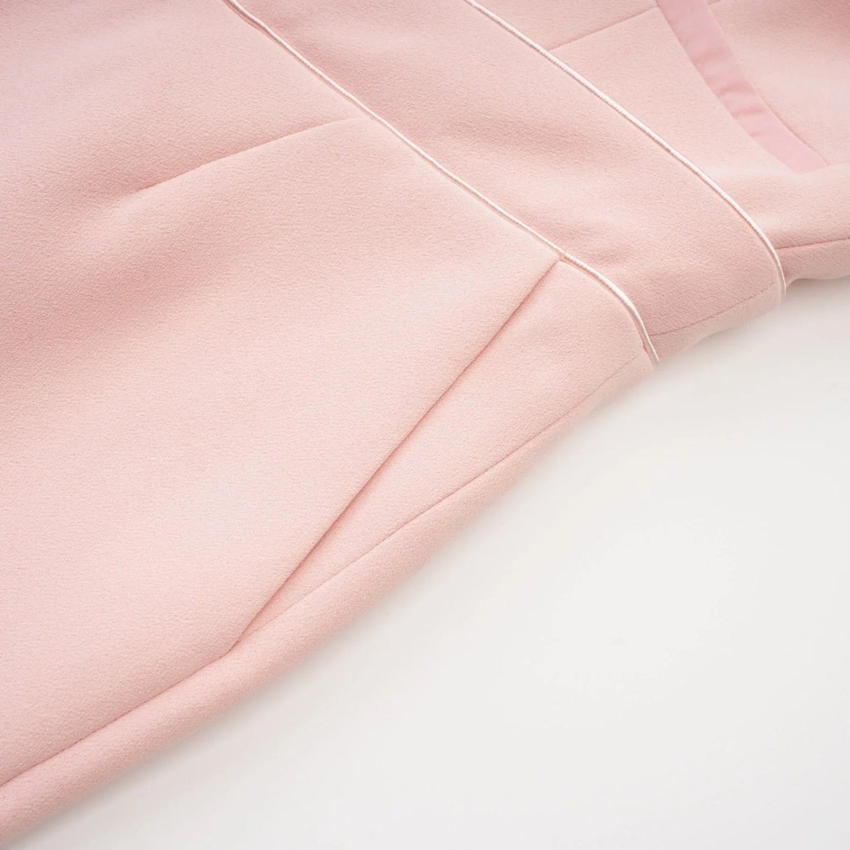 Aspen Pink Mini Dress - Sleeveless - Halter Neck - Front Golden Button Design - Rear Zip Fastening - Thigh Length