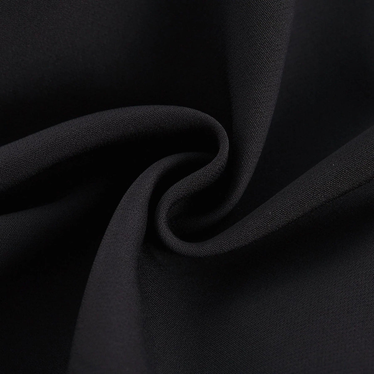 Assuntina Mini Dress - Faux - Flower Embellishment - Side Zip Fastening - Thigh Length - Straight Hem