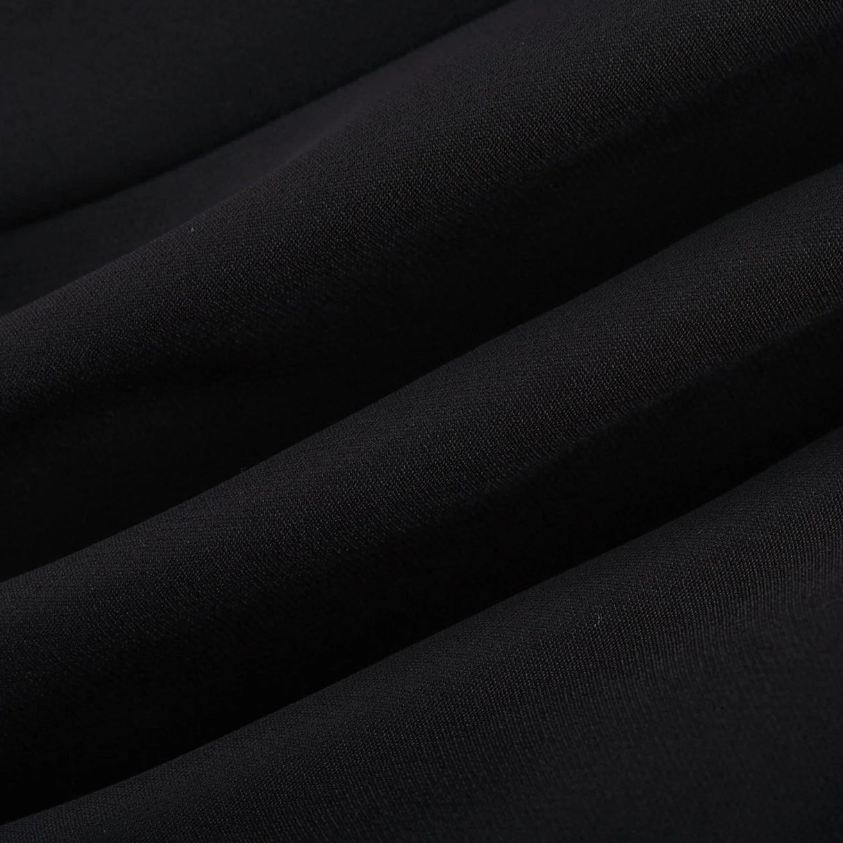 Assuntina Mini Dress - Faux - Flower Embellishment - Side Zip Fastening - Thigh Length - Straight Hem