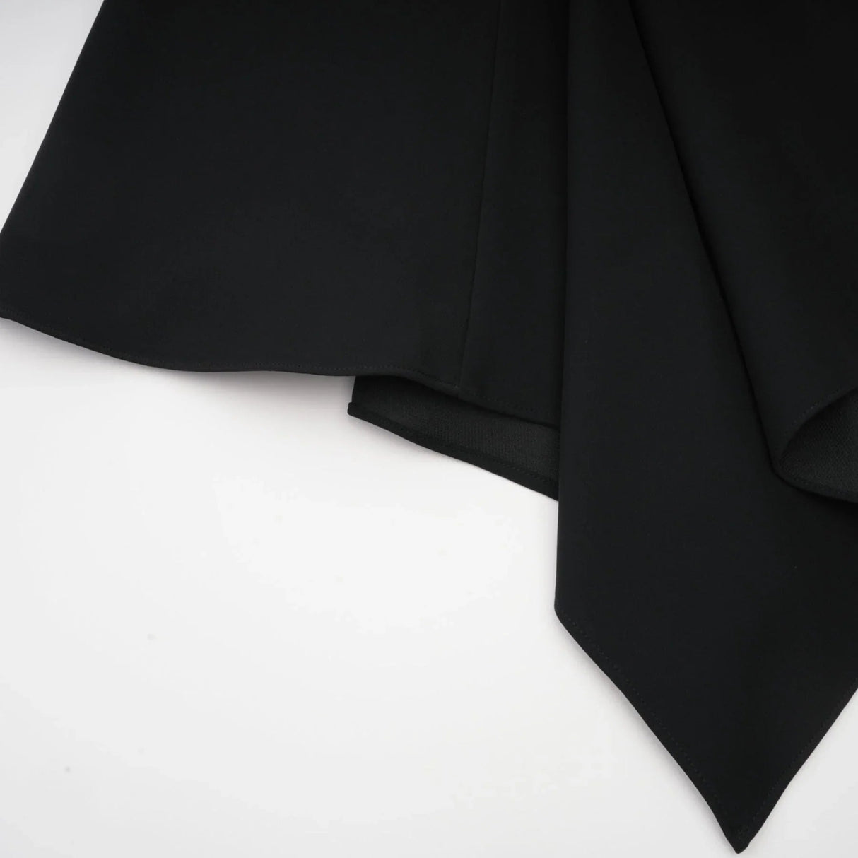 Assuntina Mini Dress - Sleeveless - Mono Shoulder - Asymmetric - Pleated