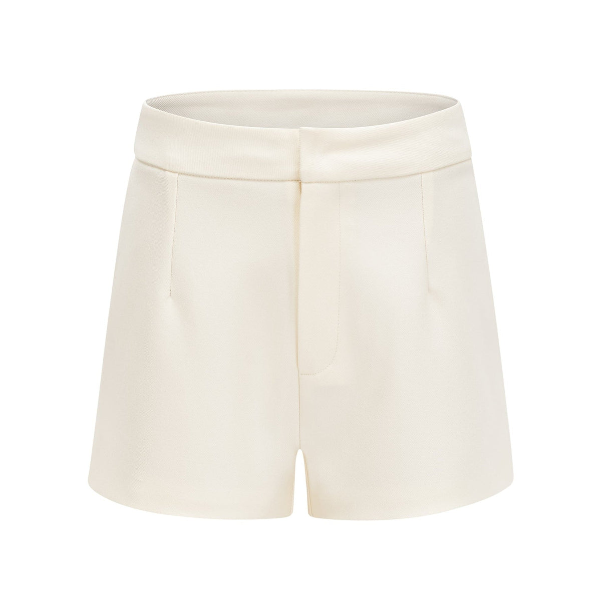 Audrey Jacket & Shorts Set - Notched Lapels - Crystal - Embellished Buttons - Cinched Waist - Flared Hem