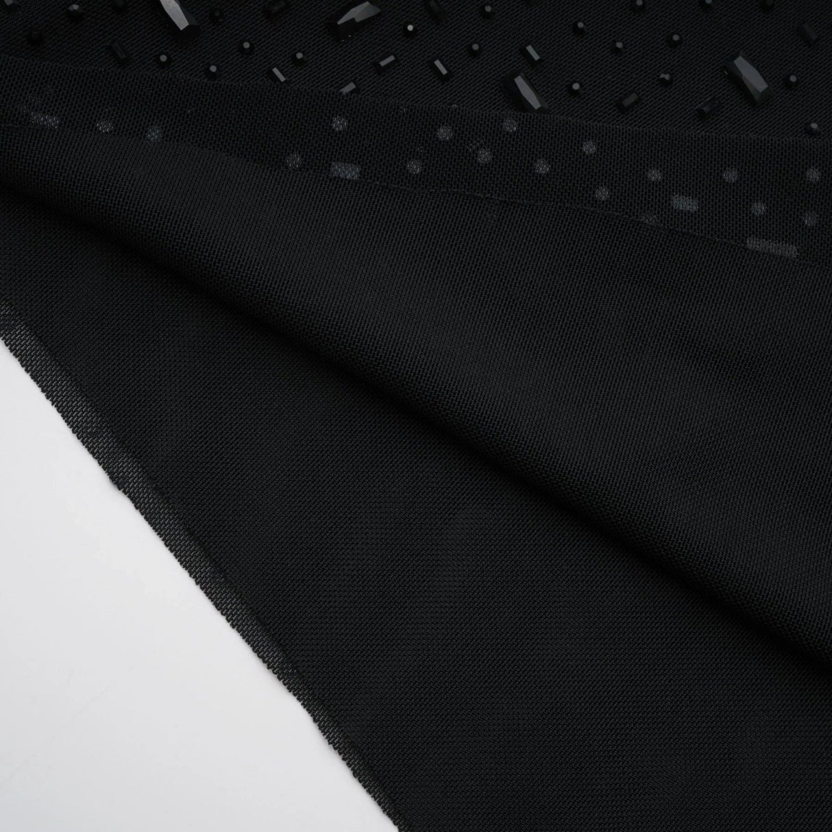 Axelle Midi Dress - Sequin Embellishment - Sleeveless - Fitted - Side Zip Fastening - Spaghetti Straps