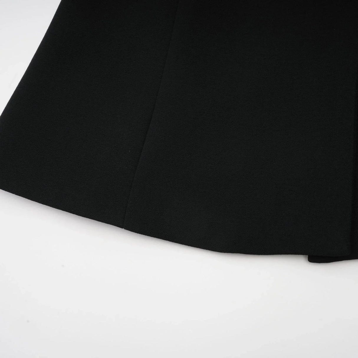 Barbara Jacket & Trousers - V Neck Pleated Ribbon Design Wide Legs Zip Front