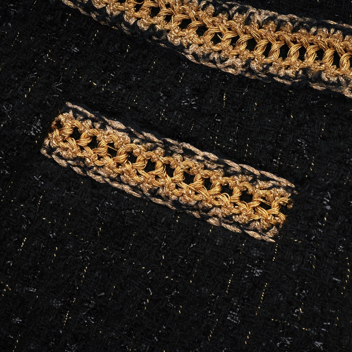 Beppina Jacket & Skirt - Tweed - Notched Lapels - Panelled Design - Ostrich Feather Accents