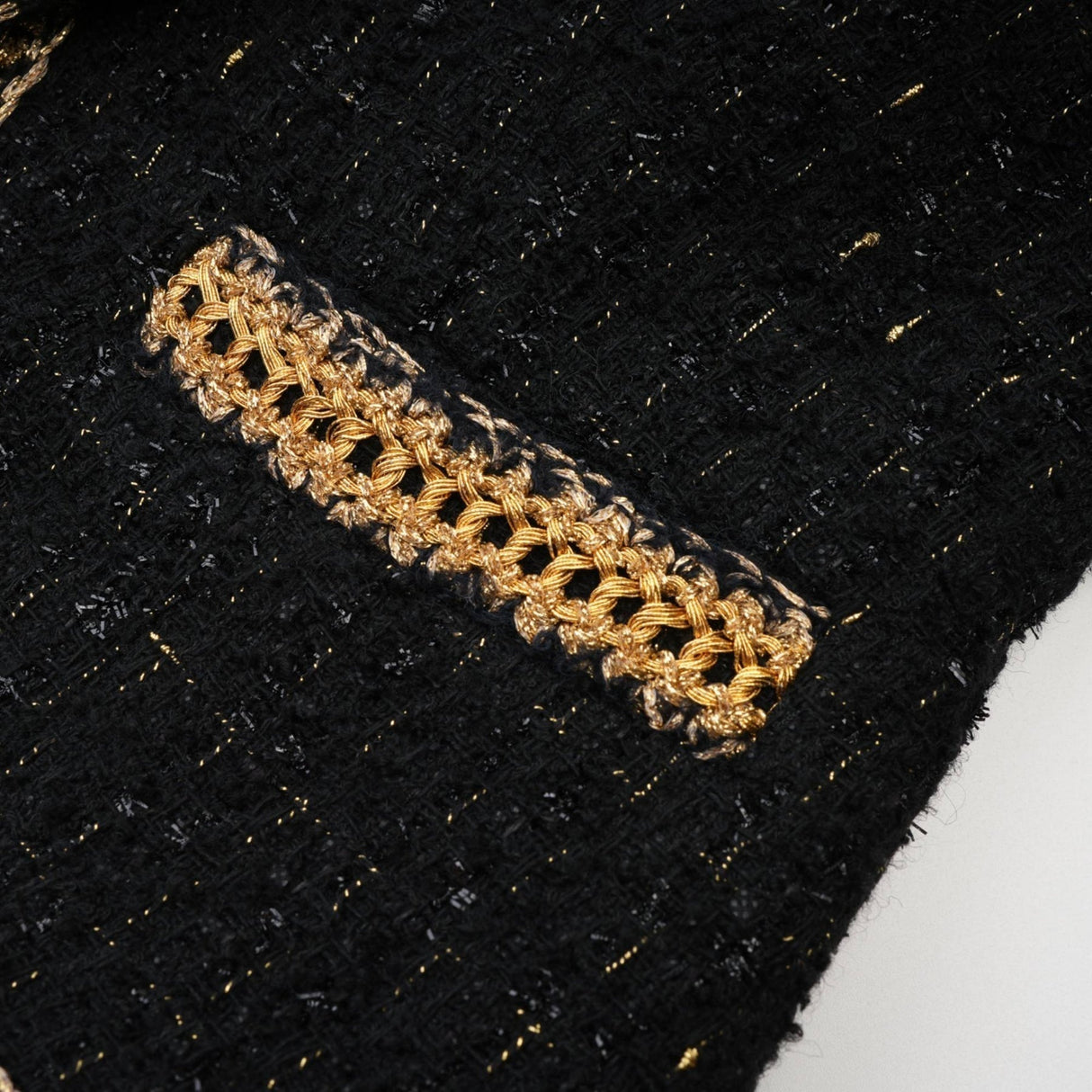 Beppina Jacket & Skirt - Tweed - Notched Lapels - Panelled Design - Ostrich Feather Accents