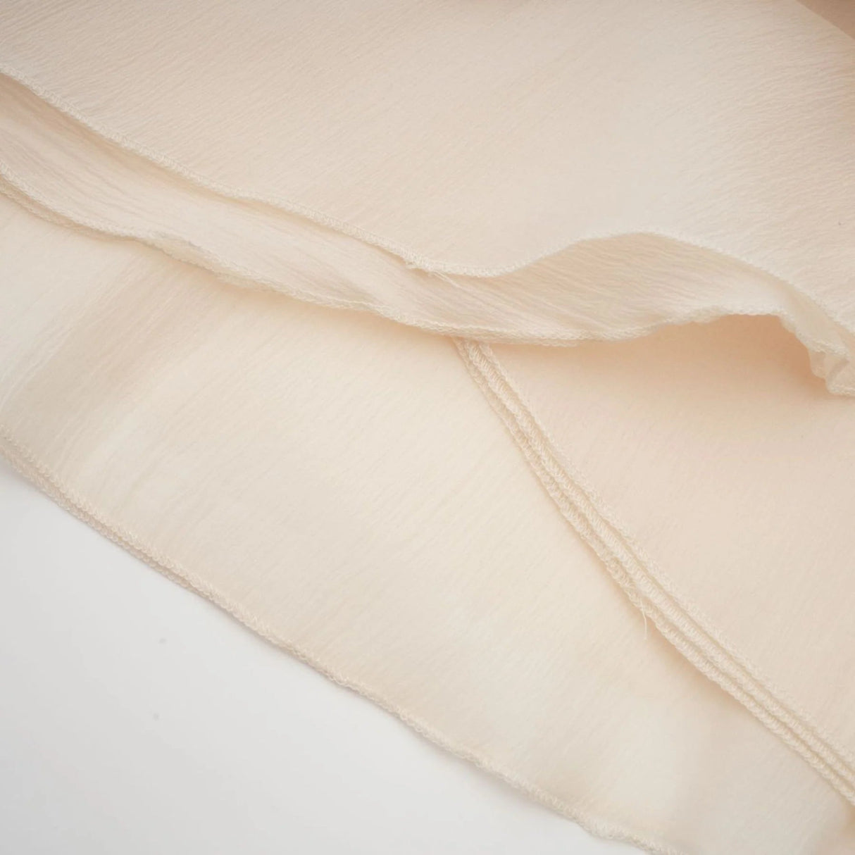 Beppina Mini Dress Neutral V - neck Ruffled Thigh Length & Floral Layers